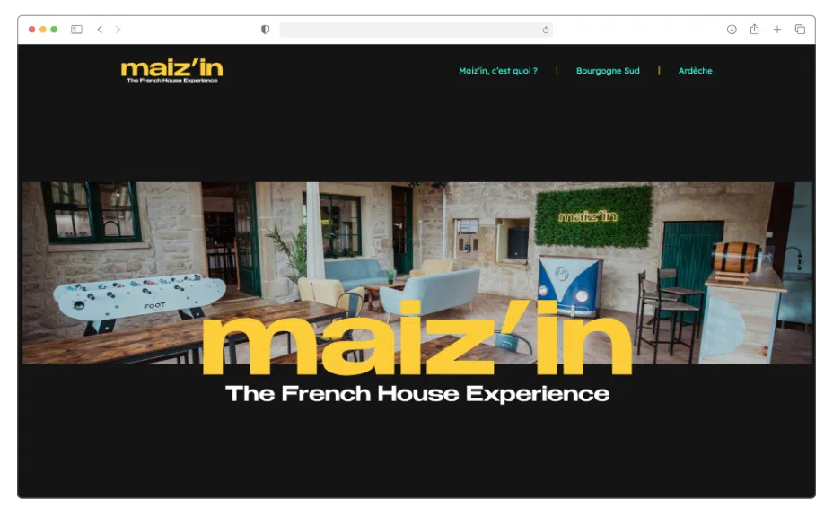 création de sites wordpress - maizin