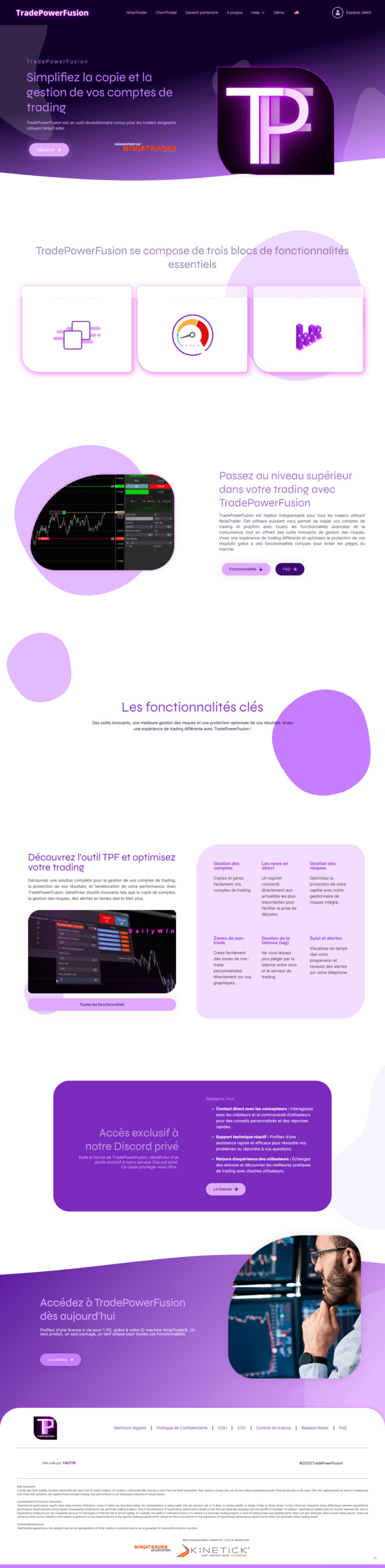 création de site marchand tradepowerfusion