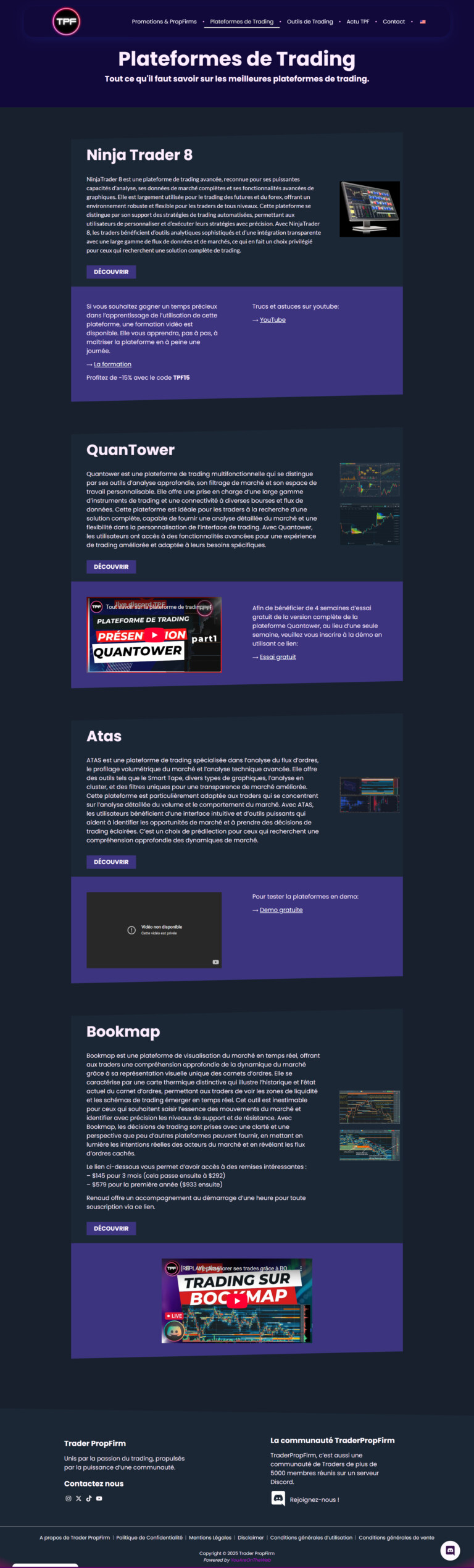 création de site internet par yaostudio
